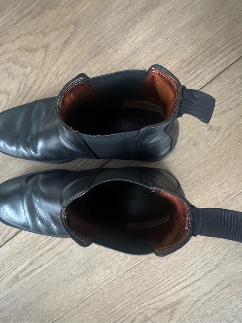 Vagabond black leather